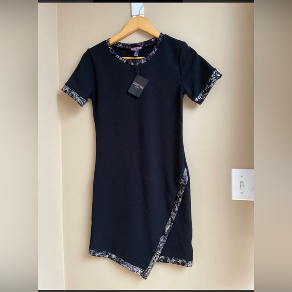 NWT Sirens Crewneck Mini Dress - Picture 1 of 3